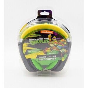 Nickelodeon Teenage Mutant Ninja Turtles Kids Volume-Limiting Headphones
